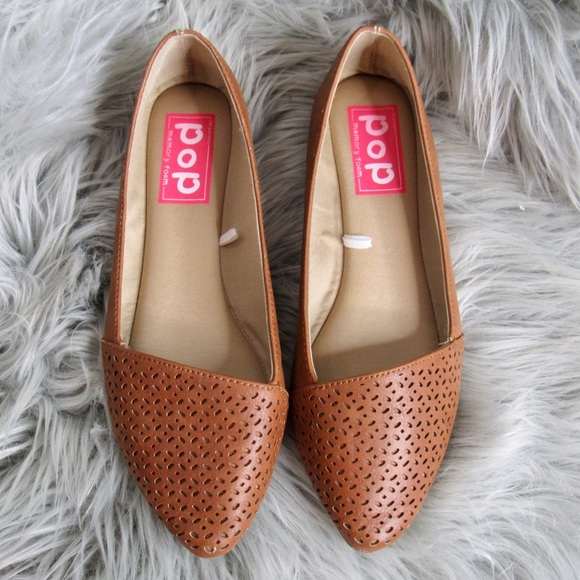 pop memory foam flats